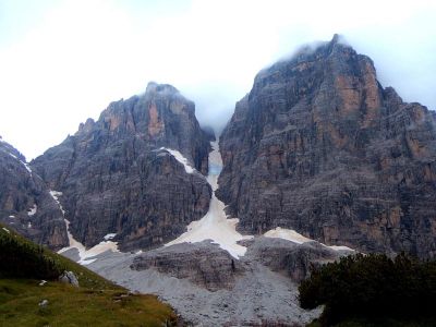 014-Blick auf die nebelverhangene Cima Tosa
